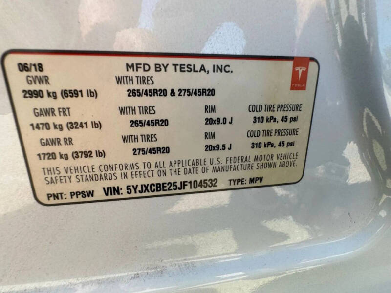 2018 Tesla Model X 75D