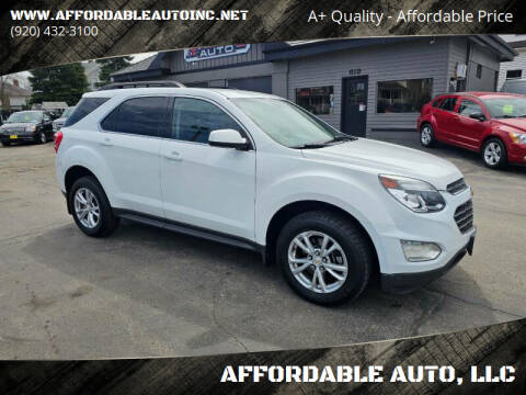 2016 Chevrolet Equinox for sale at AFFORDABLE AUTO, LLC in Green Bay WI