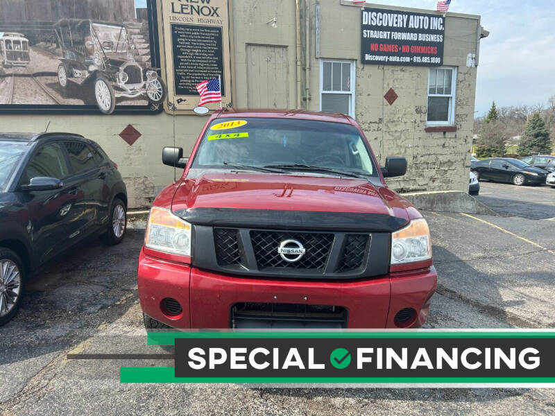 2013 Nissan Titan for sale at Discovery Auto Sales in New Lenox IL