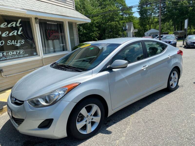 2013 Hyundai Elantra for sale at Real Deal Auto Sales in Auburn ME