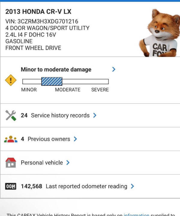 2013 Honda CR-V LX