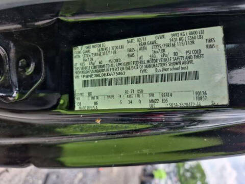 2011 Ford E-Series