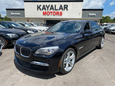 2012 BMW 7 Series for sale at KAYALAR MOTORS in Houston TX