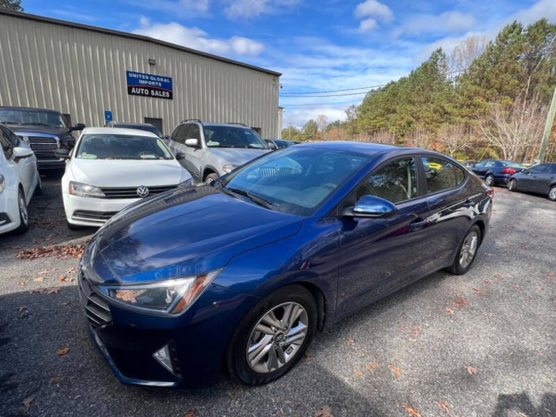 2019 Hyundai Elantra for sale at United Global Imports LLC in Cumming GA