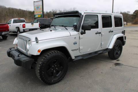 2012 Jeep Wrangler Unlimited for sale at T James Motorsports in Nu Mine PA