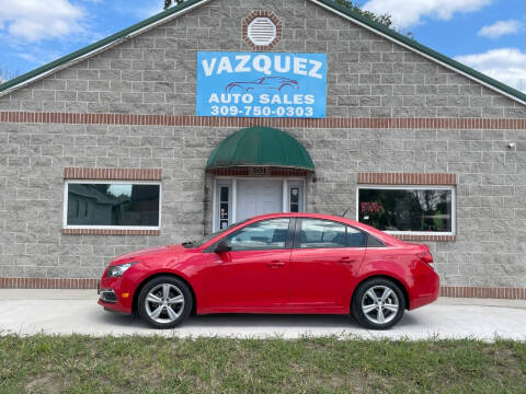 2016 Chevrolet Cruze Limited for sale at VAZQUEZ AUTO SALES in Bloomington IL