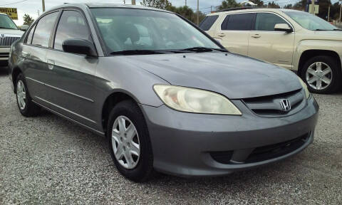 2005 Honda Civic for sale at Pinellas Auto Brokers in Saint Petersburg FL