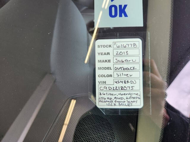 2013 Subaru Outback 3.6R Limited