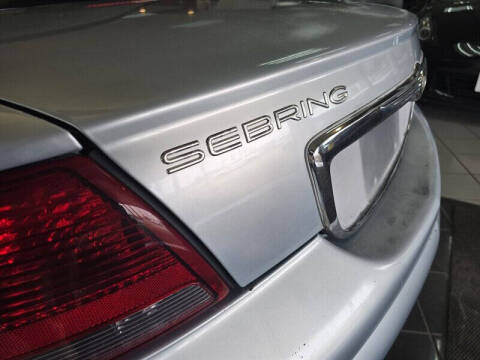 2003 Chrysler Sebring Limited