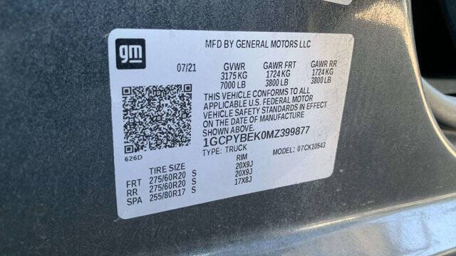 2021 Chevrolet Silverado 1500