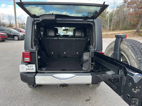 2012 Jeep Wrangler Unlimited Sahara