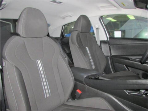 2021 Hyundai Elantra Hybrid Blue