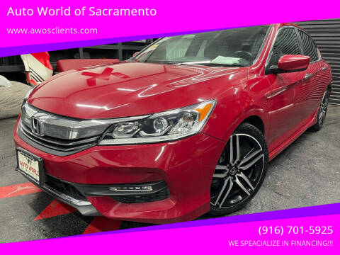 2017 Honda Accord for sale at Auto World of Sacramento - Elder Creek location in Sacramento CA