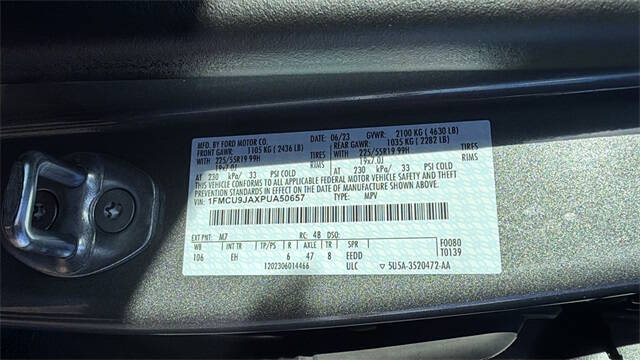 2023 Ford Escape Platinum