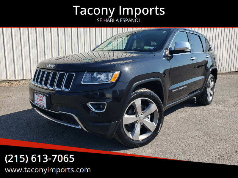 2014 Jeep Grand Cherokee for sale at Tacony Imports in Philadelphia PA