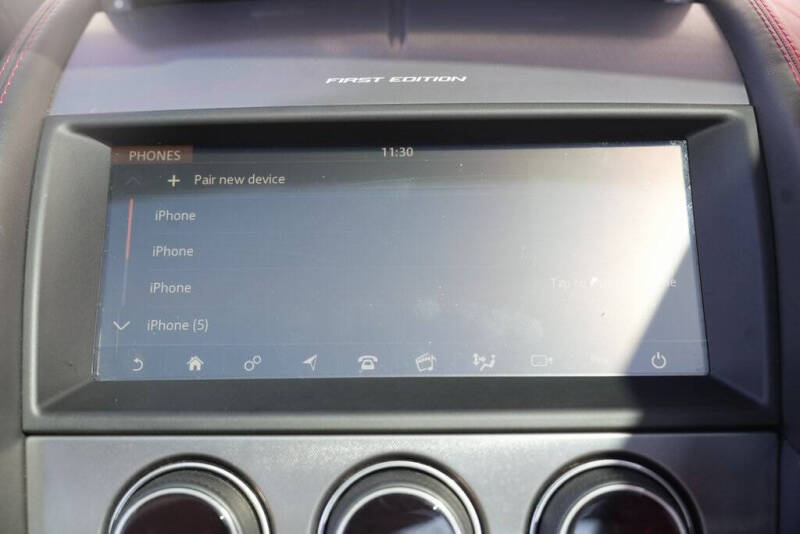 2021 Jaguar F-TYPE First Edition