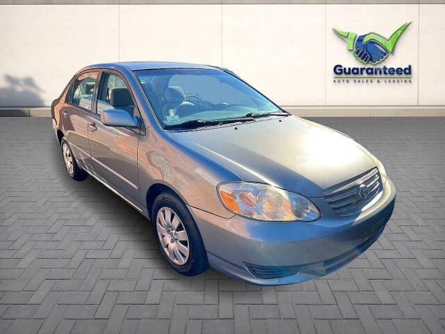 2004 Toyota Corolla for sale at Guaranteed Auto Sales in Johnston, RI