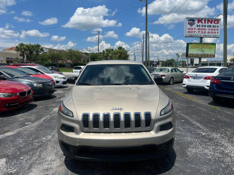 2015 Jeep Cherokee for sale at King Auto Deals in Longwood FL