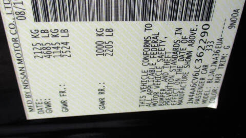 2020 Nissan Maxima 3.5 SV