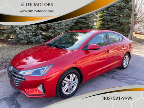 2020 Hyundai Elantra for sale at Elite Motors in Bellevue NE