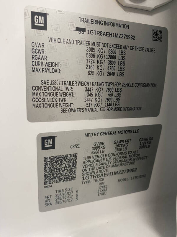 2021 GMC Sierra 1500