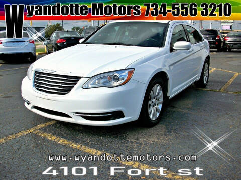 2012 Chrysler 200 for sale at Wyandotte Motors in Wyandotte MI