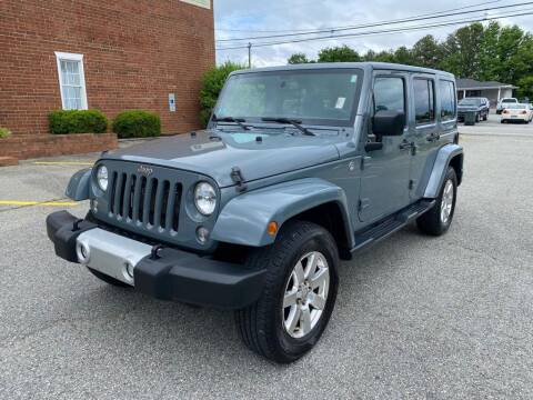 2015 Jeep Wrangler Unlimited for sale at Triple A's Motors in Greensboro NC