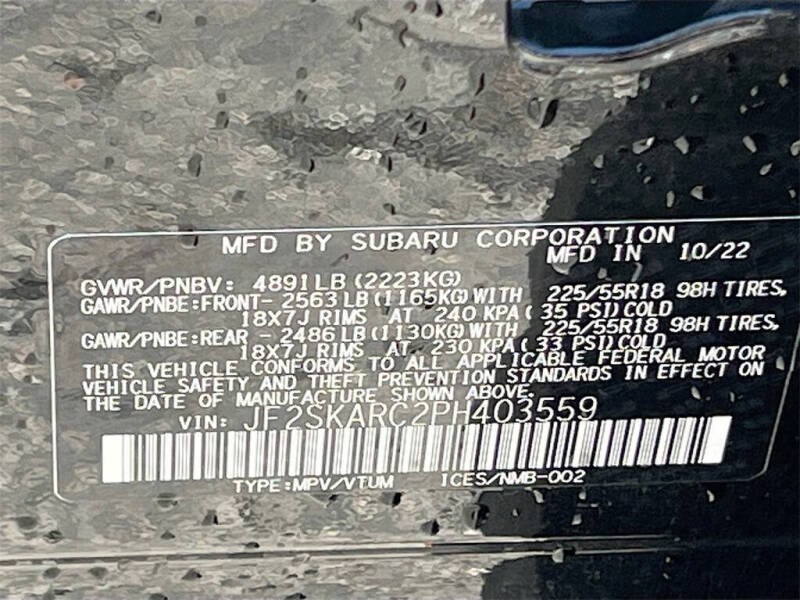 2023 Subaru Forester Touring