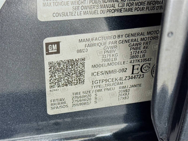 2020 GMC Sierra 1500