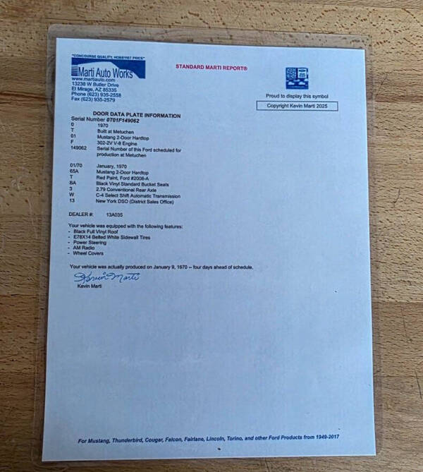 1970 Ford Mustang