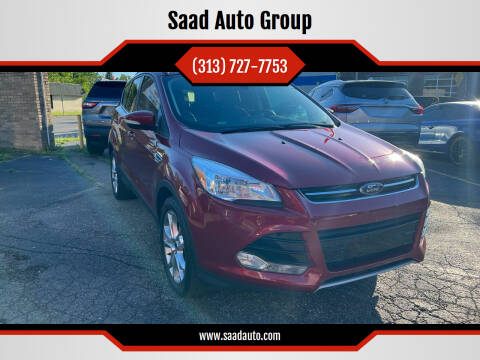 2016 Ford Escape for sale at Saad Auto Group in Dearborn Heights MI