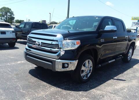 2017 Toyota Tundra for sale at ACE AUTO WHOLESALE in Pinellas Park FL