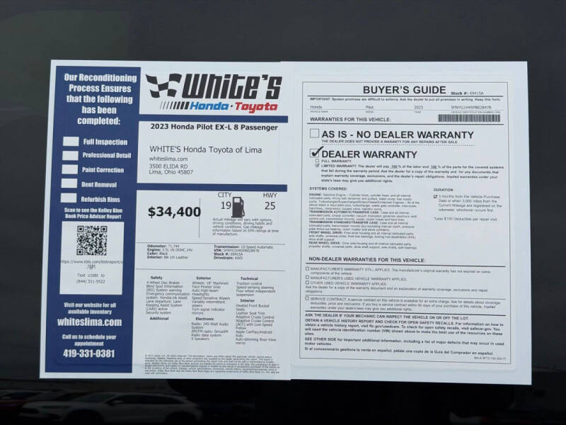 2023 Honda Pilot EX-L