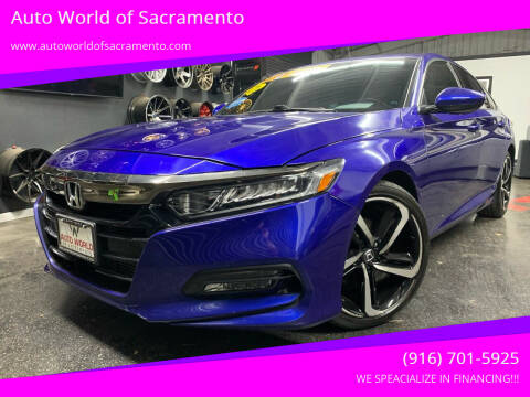 2018 Honda Accord for sale at Auto World of Sacramento - Elder Creek location in Sacramento CA