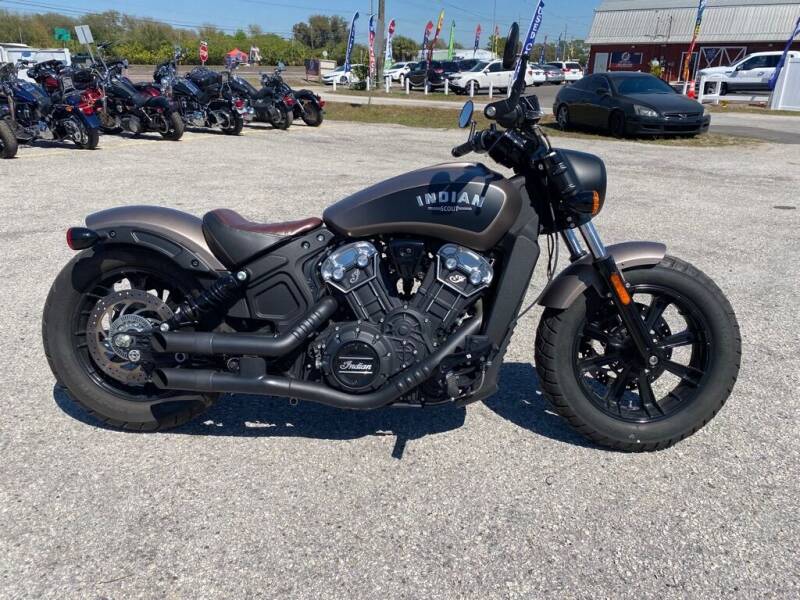 2019 Indian SCOUT BOBR for sale at FlashCoast Powersports in Ruskin FL