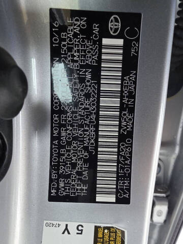 2017 Toyota Prius Two