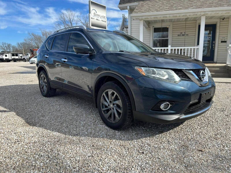 2016 Nissan Rogue for sale at BARKLAGE MOTOR SALES in Eldon MO