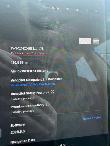 2018 Tesla Model 3 Performance