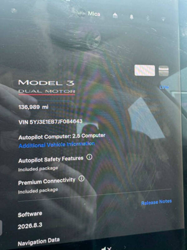 2018 Tesla Model 3 Performance