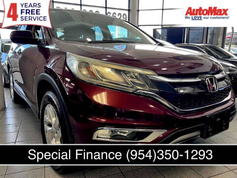 2016 Honda CR-V for sale at Auto Max in Hollywood FL