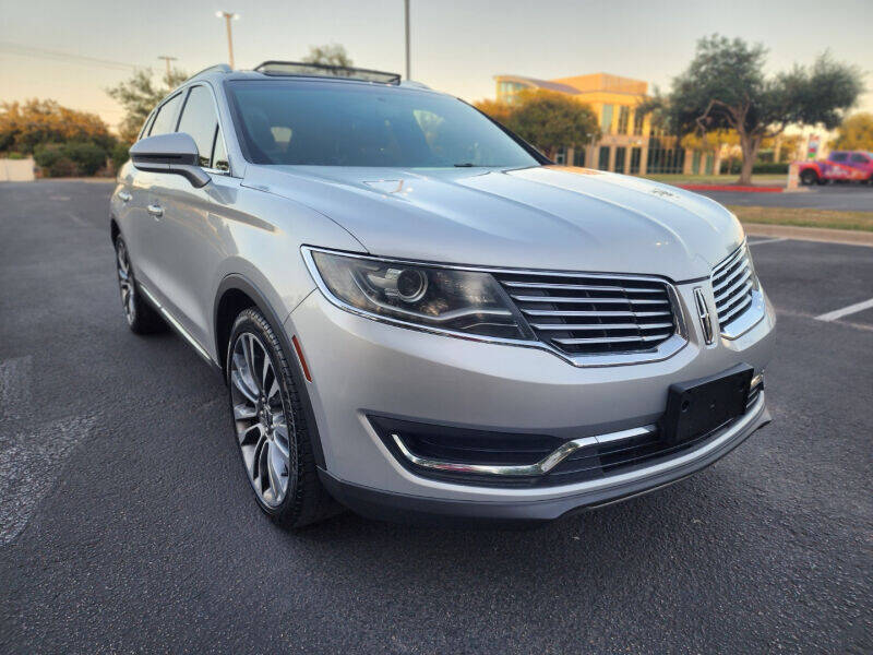 2016 Lincoln MKX for sale at AWESOME CARS LLC in Austin TX
