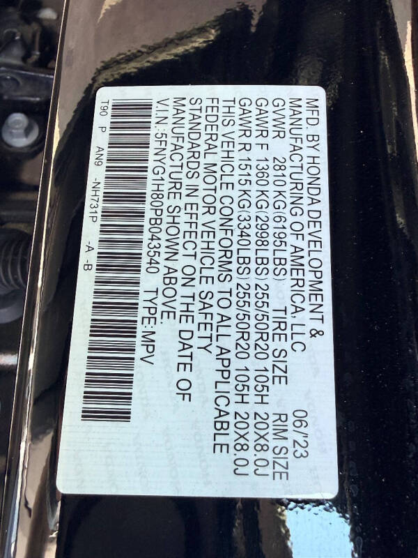 2023 Honda Pilot Elite