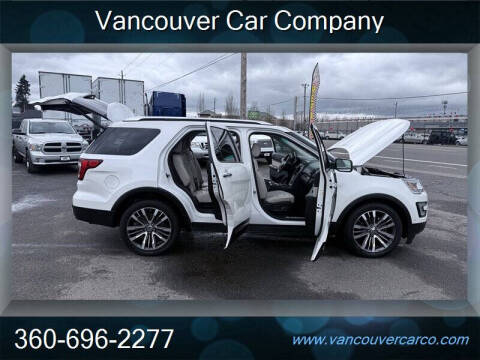2016 Ford Explorer Platinum