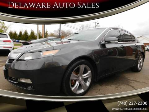 2013 Acura TL for sale at Delaware Auto Sales in Delaware OH
