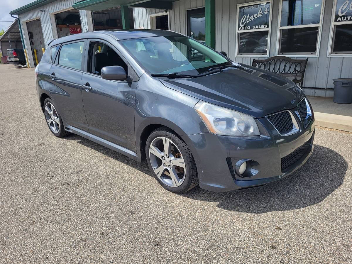 2010 Pontiac Vibe for sale at Clarks Auto Sales Inc in Lakeview, MI