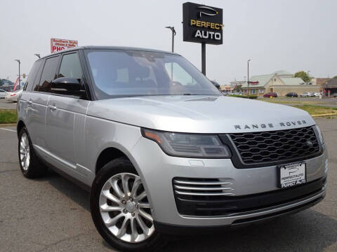 2018 Land Rover Range Rover for sale at Perfect Auto in Manassas VA