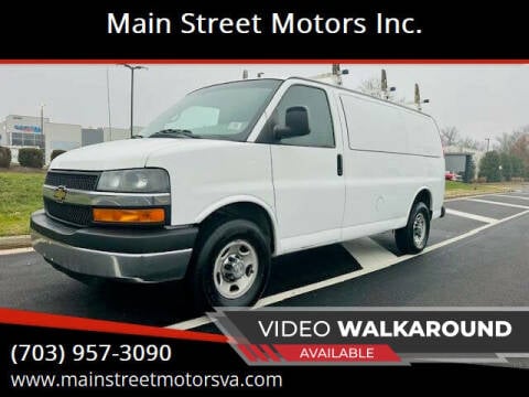 2015 Chevrolet Express for sale at Main Street Motors Inc. in Chantilly VA