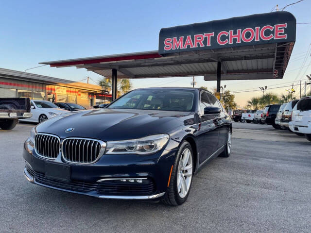 2016 BMW 7 Series for sale at SMART CHOICE AUTO in Pasadena, TX