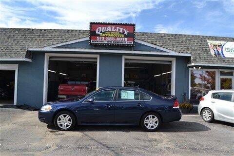 2012 Chevrolet Impala for sale at Quality Pre-Owned Automotive in Cuba MO
