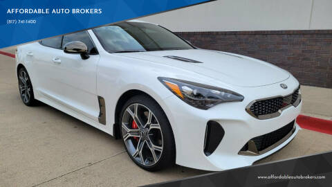 2018 Kia Stinger for sale at AFFORDABLE AUTO BROKERS in Keller TX
